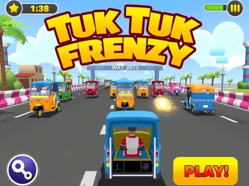 Tuk Tuk Festival Frenzy customization options